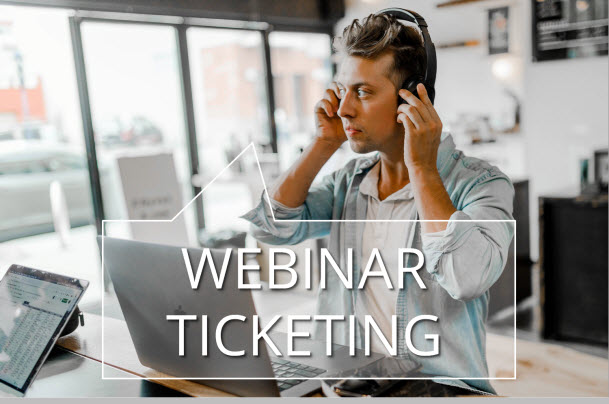 Sell webinar tickets online today Ticketebo makes selling tickets to webinars and virtual events easy